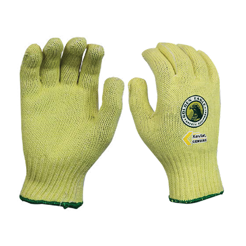 Guante 100% Kevlar® DuPont TM Marca Golden Eagle 9200 - Slingsafe